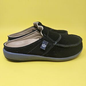 Spenco Siesta Women's Shoes 6 D Orthotic Support Black Suede
